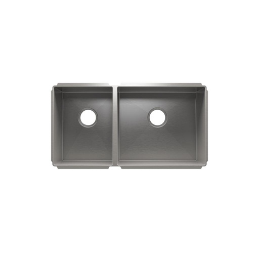 [JUL-003983] Julien 003983 J7 Sink Undermount Double L12X16X8 R18X16X10