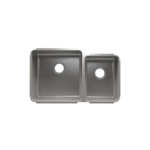 [JUL-003233] Julien 003233 Classic Sink Undermount Double L18X18X10 R12X16X8