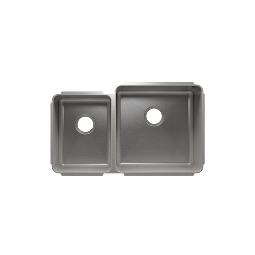 [JUL-003234] Julien 003234 Classic Sink Undermount Double L12X16X8 R18X18X10