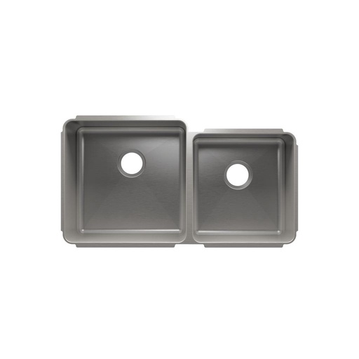 [JUL-003236] Julien 003236 Classic Sink Undermount Double L18X18X10 R15X16X8