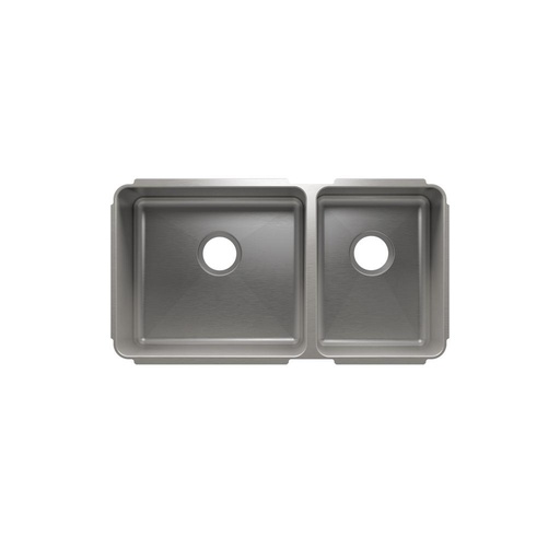 [JUL-003254] Julien 003254 Classic Sink Undermount Double L18X16X10 R12X16X8