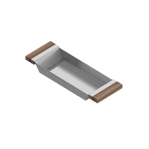 [JUL-205220] Julien 205220 Tray For 16In Sink Walnut Handles 6X17X2-1/4