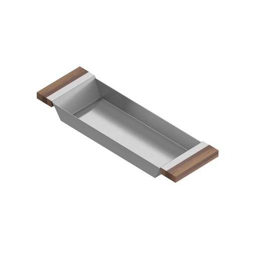 [JUL-205222] Julien 205222 Tray For 18 In Sink Walnut Handles 6X19X2-1/4