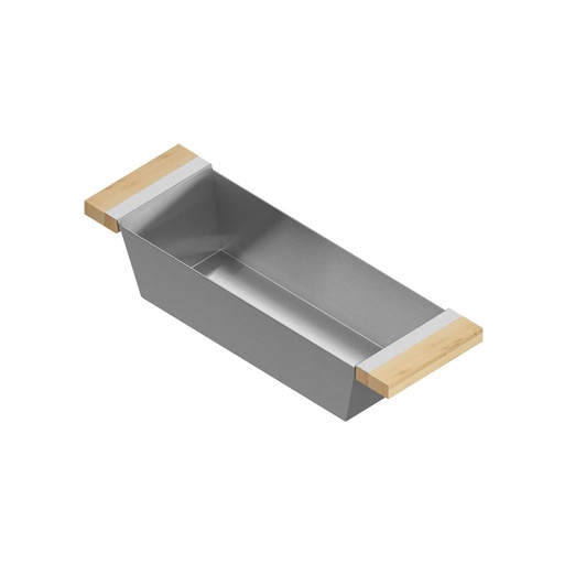 [JUL-205328] Julien 205328 Bin For 18In Sink Maple Handles 6X19X4-1/4