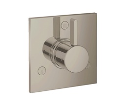 [HAN-04880820] Hansgrohe 04880820 Ecostat Diverter Trim Square Brushed Nickel