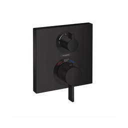 [HAN-15712671] Hansgrohe 15712671 Ecostat Thermostatic Trim With Volume Control Matte Black