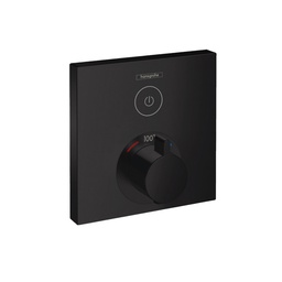 [HAN-15762671] Hansgrohe 15762671 Showerselect Thermostatic Trim Square Matte Black