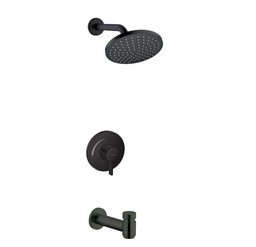 [HAN-04955670] Hansgrohe 04955670 Vernis Blend Pressure Balance Tub Shower Set Matte Black