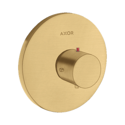 [HAN-10715251] Hansgrohe 10715251 Axor Starck Thermostatic Trim Brushed Gold Optic