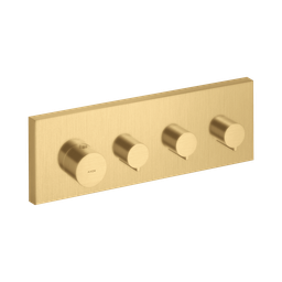 [HAN-10751251] Hansgrohe 10751251 Axor Thermostatic Module Trim 15&quot; X 5&quot; Brushed Gold Optic