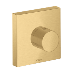 [HAN-10932251] Hansgrohe 10932251 Axor ShowerSolutions Diverter Trim 5&quot; X 5&quot; Brushed Gold Optic