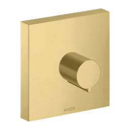 [HAN-10972251] Hansgrohe 10972251 Axor Volume Control Trim 5&quot; X 5&quot; Brushed Gold Optic