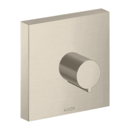 [HAN-10972821] Hansgrohe 10972821 Axor Volume Control Trim 5&quot; X 5&quot; Brushed Nickel