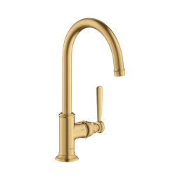 [HAN-16518251] Hansgrohe 16518251 Axor Montreux Single Hole Faucet 210 Brushed Gold Optic