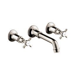 [HAN-16532831] Hansgrohe 16532831 Axor Montreux Wall Mounted Widespread Faucet Trim Polished Nickel