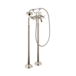 [HAN-16562821] Hansgrohe 16562821 Axor Montreux 2-Handle Freestanding Tub Filler Trim Brushed Nickel