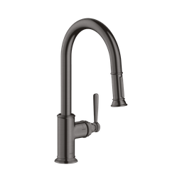 [HAN-16581341] Hansgrohe 16581341 Axor Montreux Higharc Kitchen Faucet Brushed Black Chrome