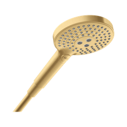 [HAN-26052251] Hansgrohe 26052251 Axor Handshower 120 3-Jet Brushed Gold Optic