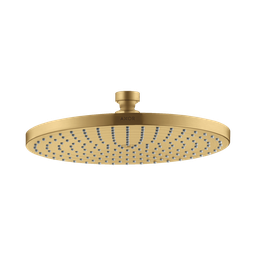 [HAN-26071251] Hansgrohe 26071251 Axor Starck Showerhead 240 1-Jet Brushed Gold Optic