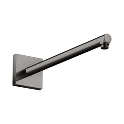 [HAN-26436331] Hansgrohe 26436331 Axor Showerarm Square 15&quot; Polished Black Chrome