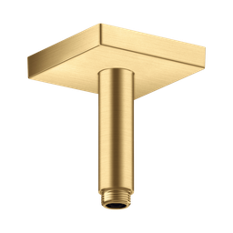 [HAN-26437251] Hansgrohe 26437251 Axor Extension Pipe For Ceiling Mount Square Brushed Gold Optic