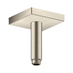 [HAN-26437821] Hansgrohe 26437821 Axor Extension Pipe For Ceiling Mount Square Brushed Nickel