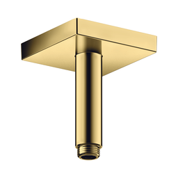 [HAN-26437991] Hansgrohe 26437991 Axor Extension Pipe For Ceiling Mount Square Polished Gold Optic