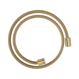 [HAN-28228250] Hansgrohe 28228250 Axor Textile Hose With Cylindircal Nut 49&quot; Brushed Gold Optic