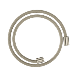 [HAN-28228820] Hansgrohe 28228820 Axor Textile Hose With Cylindircal Nut 49&quot; Brushed Nickel