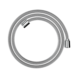 [HAN-28259000] Hansgrohe 28259000 Axor Textile Hose With Cylindrical And Conical Nut 63&quot; Chrome