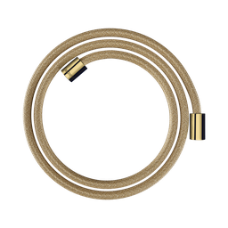 [HAN-28261990] Hansgrohe 28261990 Axor Textile Hose With Cylindrical Nut 63&quot; Polished Gold Optic