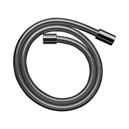 [HAN-28286330] Hansgrohe 28286330 Axor Starck Techniflex Hose with Cylindrical Nut 63&quot; Polished Black Chrome