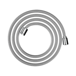 [HAN-28290000] Hansgrohe 28290000 Axor Textile Hose With Cylindrical And Conical Nut 79&quot; Chrome