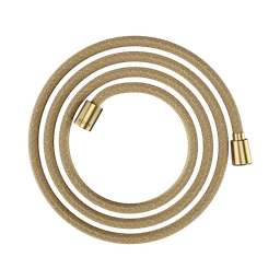 [HAN-28290250] Hansgrohe 28290250 Axor Textile Hose With Cylindrical And Conical Nut 79&quot; Brushed Gold Optic