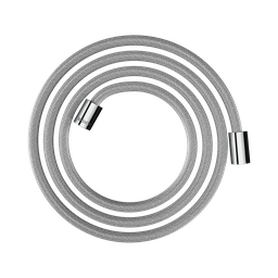 [HAN-28291000] Hansgrohe 28291000 Axor Textile Hose With Cylindrical Nut 79&quot; Chrome