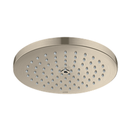 [HAN-28615251] Hansgrohe 28615251 Axor Starck Showerhead 180 1-Jet Powder Rain Brushed Gold Optic