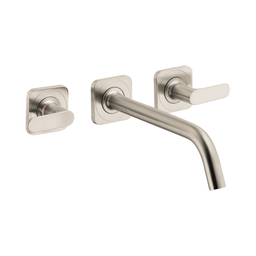 [HAN-34315821] Hansgrohe 34315821 Axor Citterio M Widespread Faucet Trim Brushed Nickel