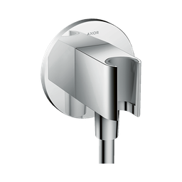 [HAN-36733001] Hansgrohe 36733001 Axor Wall Outlet Round Handshower Holder Chrome