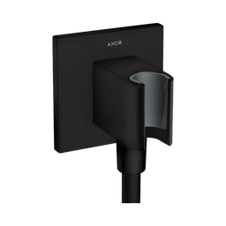 [HAN-36734671] Hansgrohe 36734671 Axor Wall Outlet Square Handshower Holder Matte Black