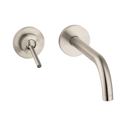 [HAN-38118821] Hansgrohe 38118821 Axor Uno Wall Mounted Single Handle Faucet Trim Brushed Nickel