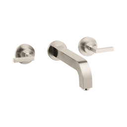 [HAN-39147821] Hansgrohe 39147821 Axor Citterio Wall Mounted Widespread Faucet Brushed Nickel