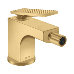 [HAN-39201251] Hansgrohe 39201251 Axor Citterio Single Hole Bidet Faucet Pop-Up Drain Brushed Gold Optic