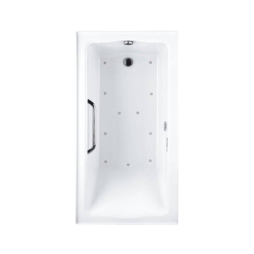 [TOTO-ABR782L#01N3] TOTO ABR782R Clayton Tile-in Air Bath 60" x 32" x 24-7/8" Left Drain