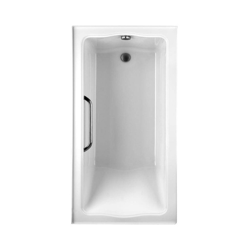 [TOTO-ABY782Q#01YCP3] TOTO ABY782Q Clayton Tile-in Soaker 60" x 32" x 24-1/2" Chrome Bar