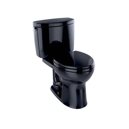 [TOTO-CST453CEF#51] TOTO CST453CEF Drake II Two Piece Round Toilet Ebony