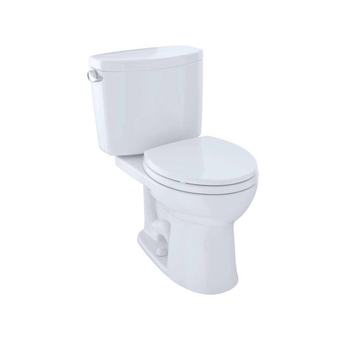 [TOTO-CST453CEFRG#01] TOTO CST453CEFRG Drake II Two Piece Round Toilet Cotton Right Hand