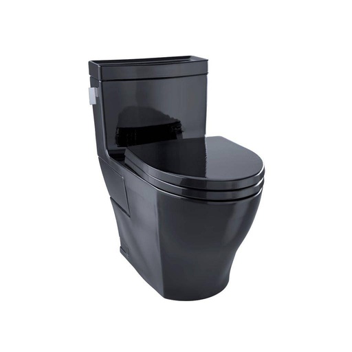 [TOTO-MS624124CEF#51] TOTO MS624124CEF Legato One Piece Elongaed Toilet WASHLET Connection Ebony