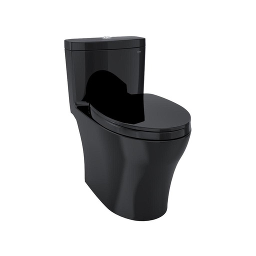 [TOTO-MS646124CEMF#51] TOTO MS646124CEMF Aquia IV One Piece Elongated Toilet Ebony