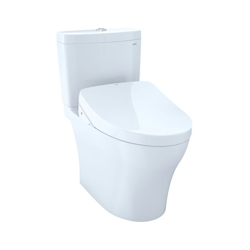 [TOTO-MW4463046CUMG#01] TOTO MW4463046CUMG Aquia IV 1G WASHLET S500e Two Piece Toilet Cotton