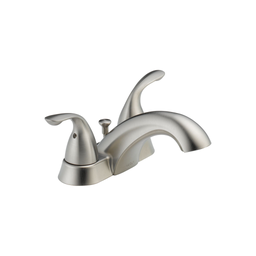 [DEL-2523LF-SSMPU] Delta 2523LF Classic Two Handle Centerset Lavatory Faucet Brilliance Stainless